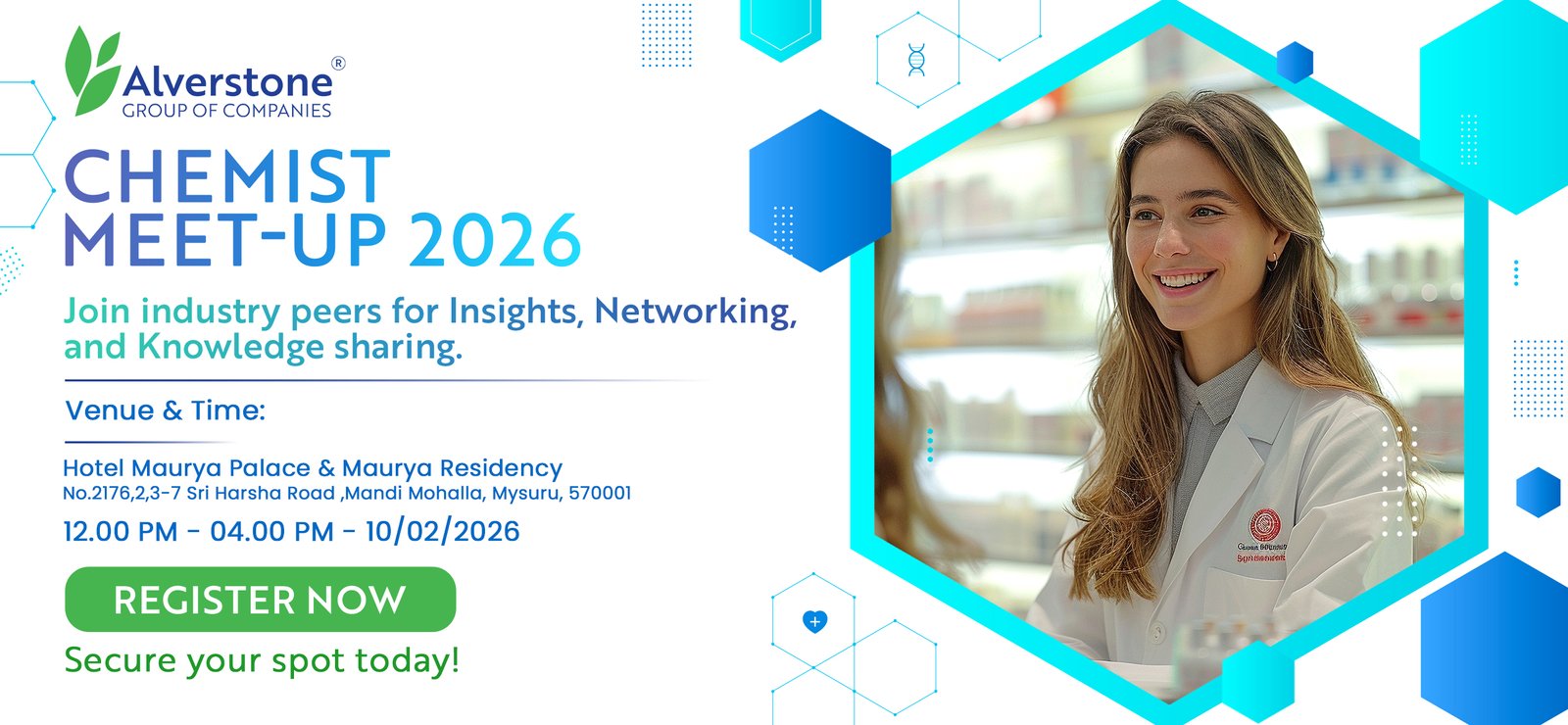 Chemist Meetup 2026 Mysuru Banner